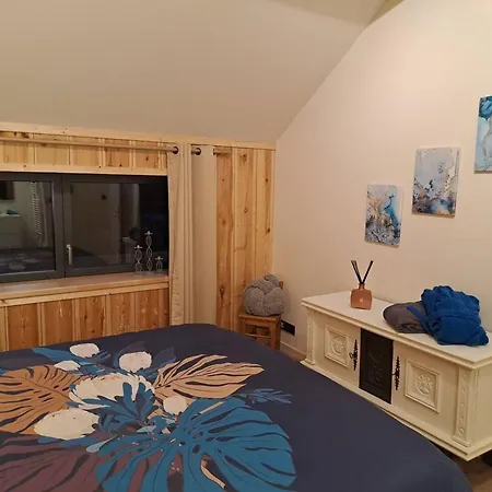 2 Bedrooms House With Sauna Terrace And Wifi At